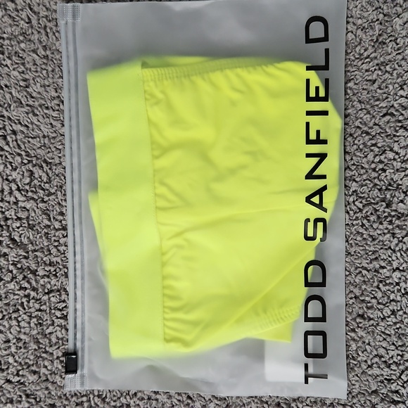 Todd Sanfield Hazard Sport Brief Neon Yellow - Picture 6 of 7